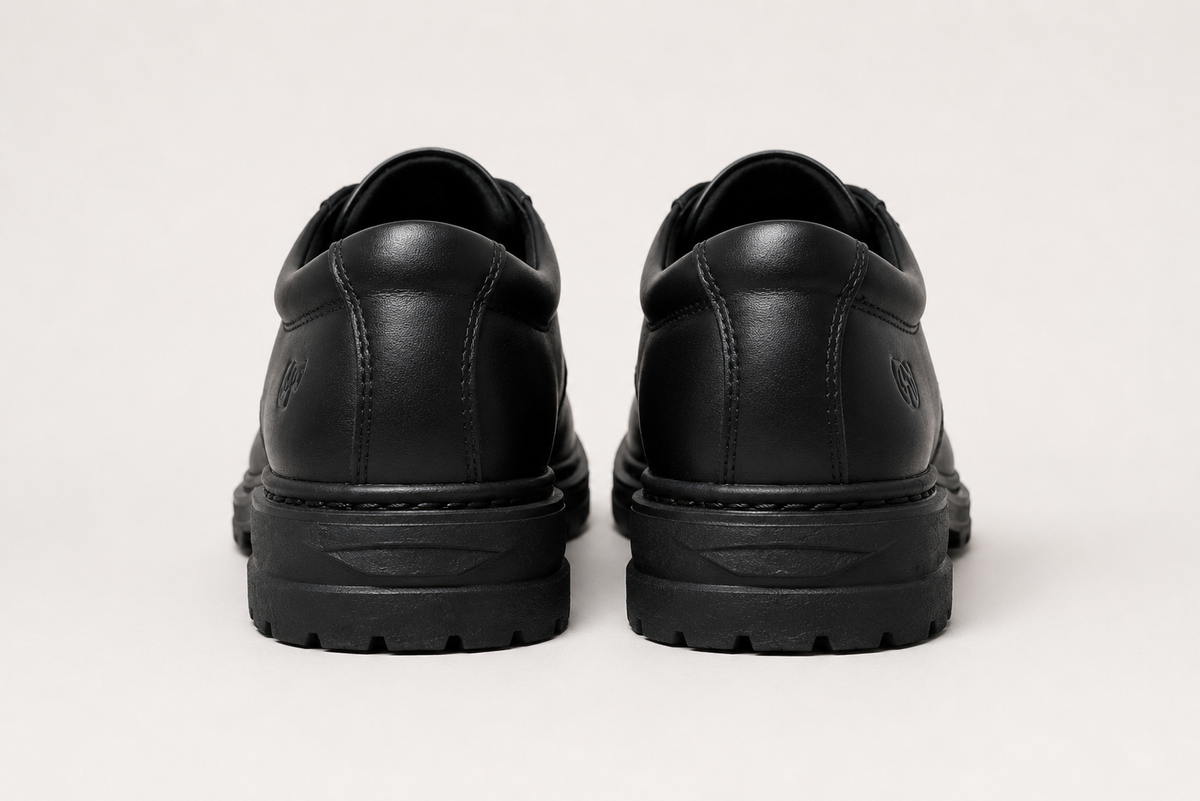 FRED & CO Classic Leather School Shoes
