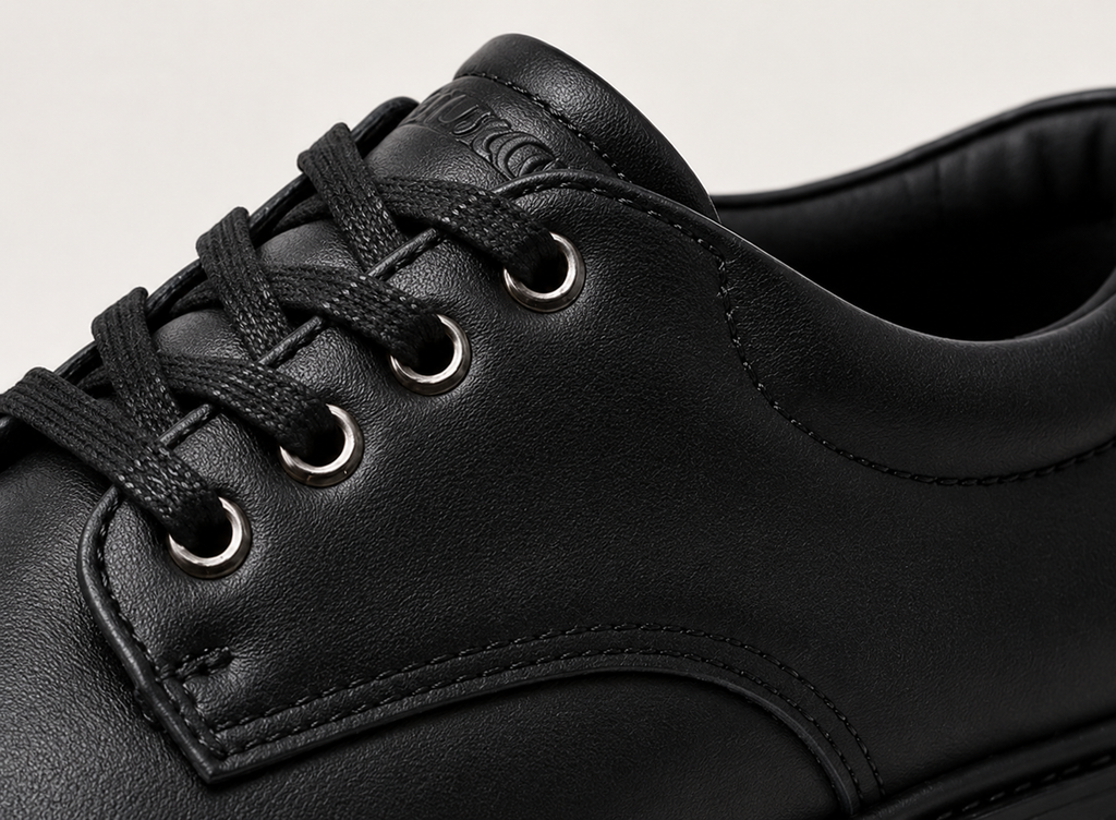 FRED & CO Classic Leather School Shoes